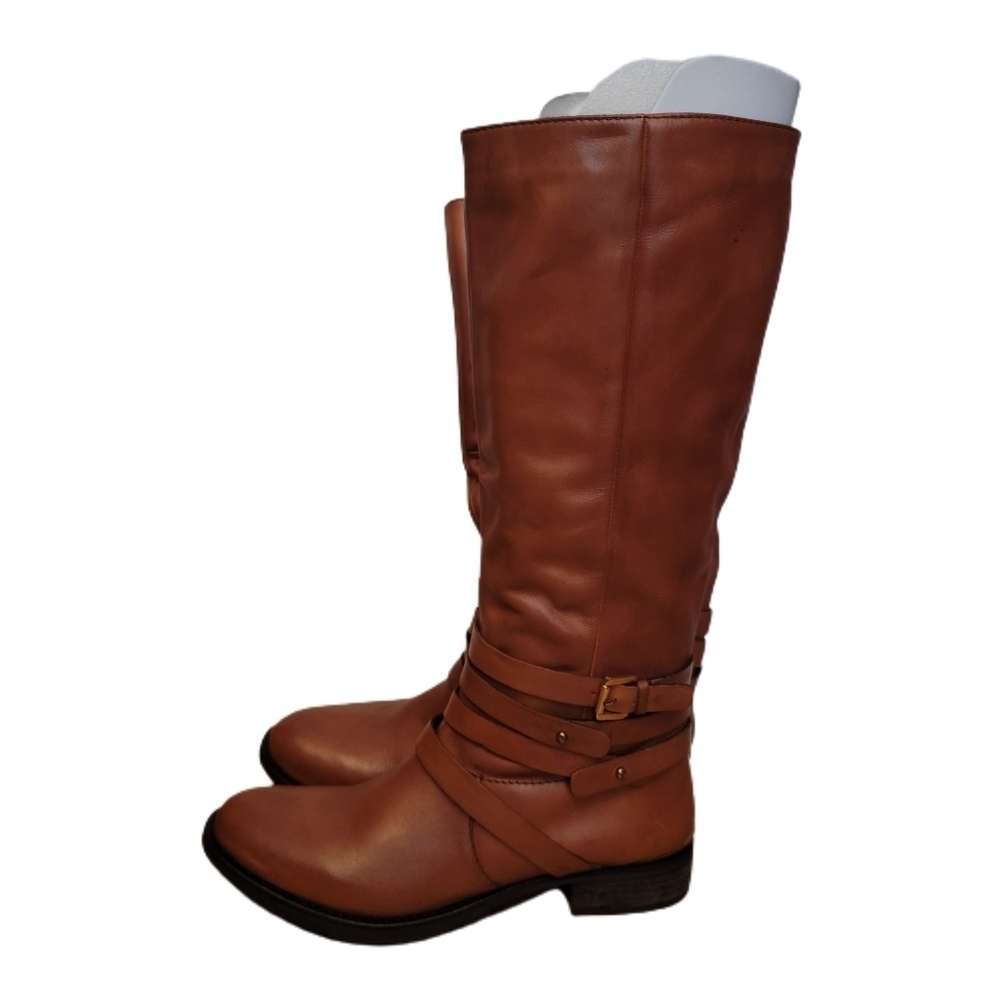 Steve Madden Boots Womens Size 9 Brown Albany Knee High